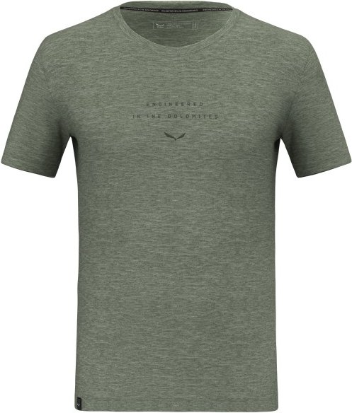 Salewa - Eagle EITD Alpine Merino T-Shirt - Merinoshirt Gr 50 shadow