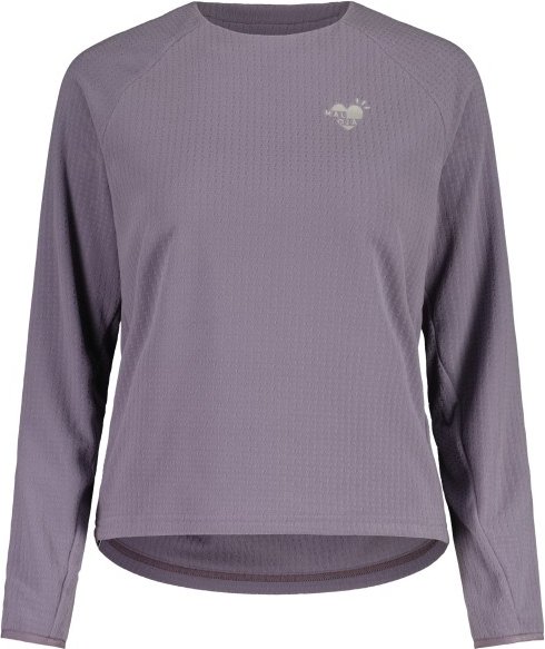Thumbnail - Maloja - Women's NimoneM. - Fleecepullover Gr L grau/rosa