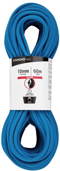 SIMOND - Rope Klimb 10.0 mm - Einfachseil Gr 60 m blau