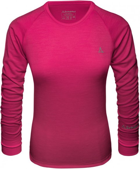Schöffel - Women's Merino Sport Shirt 1/1 Arm - Merinounterwäsche Gr S rosa
