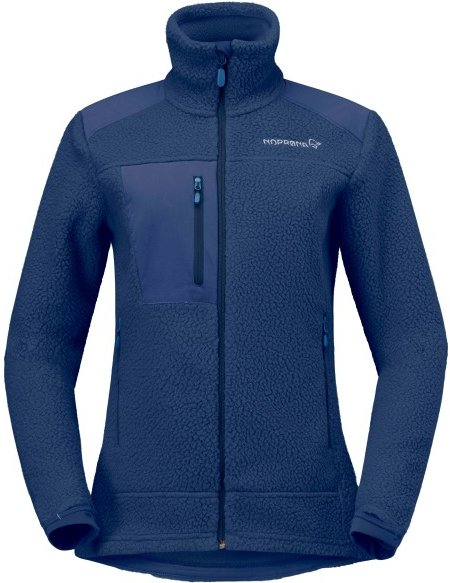Norrøna - Women's Trollveggen Warm3 Jacket - Fleecejacke Gr S blau