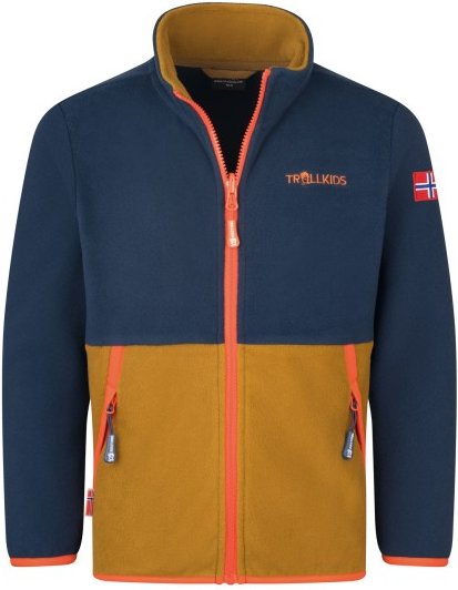 Trollkids - Kid's Storfjord Jacket - Fleecejacke Gr 92 blau