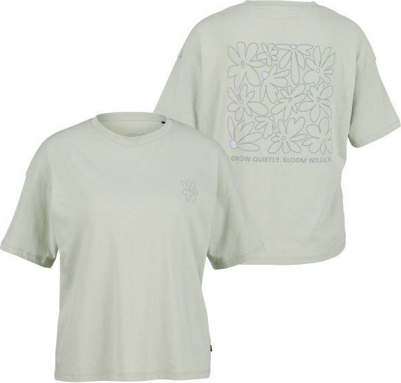 Stoic - Women's Hemp30 AmalSt. Backprint Tee - T-Shirt Gr M grau