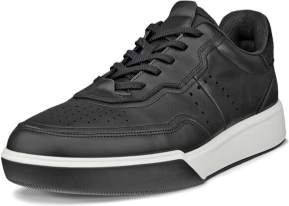 Ecco - Street Court - Sneaker Gr 43 grau/schwarz