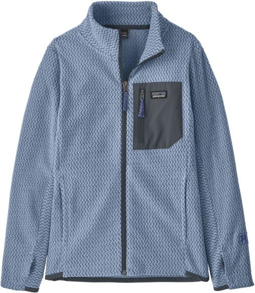 Thumbnail - Patagonia - Kid's R1 Air Full-Zip Jacket - Fleecejacke Gr L grau