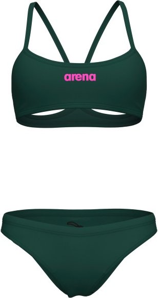 Arena - Women's Bikini Bandeau Solid - Bikini Gr 36 grün