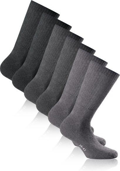 Rohner - Basic Sport 3er Pack - Multifunktionssocken Gr 35-38 grau