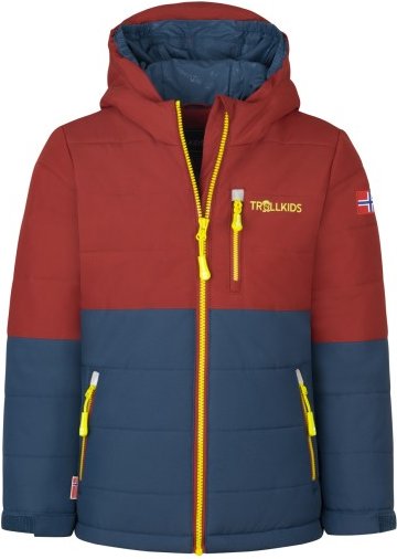 Trollkids - Kid's Hemsedal Snow Jacket XT - Skijacke Gr 104 blau/rot