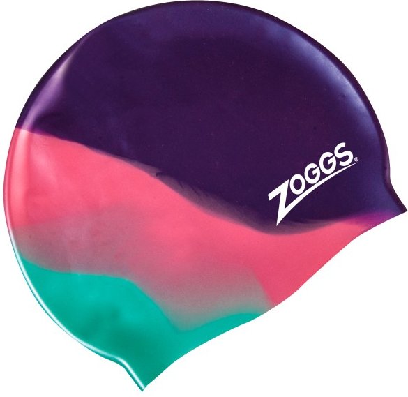 Zoggs - Kid's Silicone Cap Multi Colour - Badekappe lila/ aqua