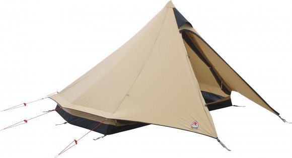 Robens - Fairbanks - 4-Personen Zelt beige