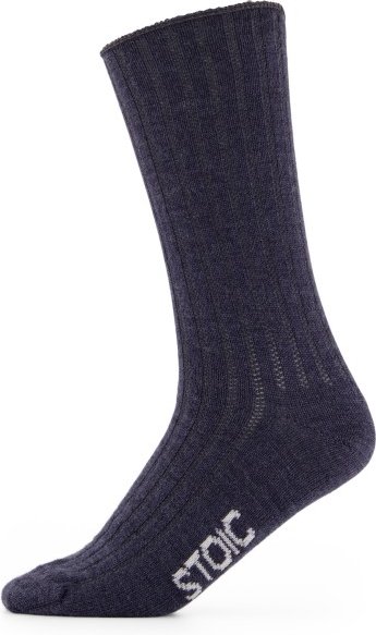 Stoic - Merino Basic Rib Socks Heritage - Multifunktionssocken Gr 36-38 blau