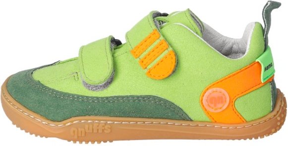 Thumbnail - qnuffs - Kid's Ahorn - Barfußschuhe Gr 27 grün/orange