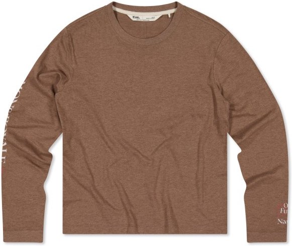Mons Royale - Women's Yonder Merino Organic Cotton L/S - Longsleeve Gr M braun