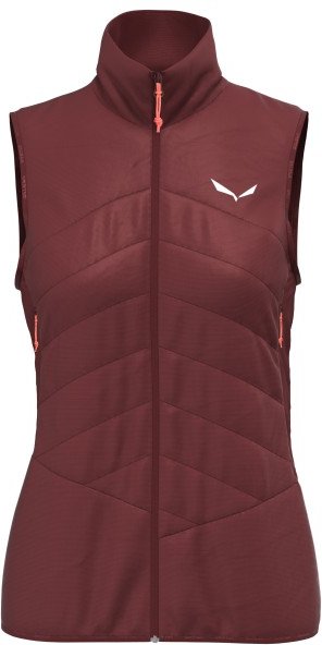 Thumbnail - Salewa - Women's Ortles Hybrid TWR Vest - Wollweste Gr 42 rot