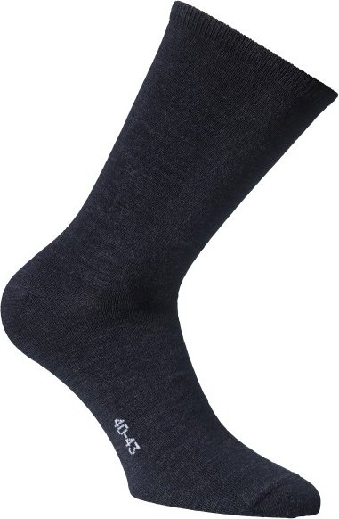 Thumbnail - Alpacasocks&Co - Merino Lifestyle - Merinosocken Gr 39-42 blau/schwarz