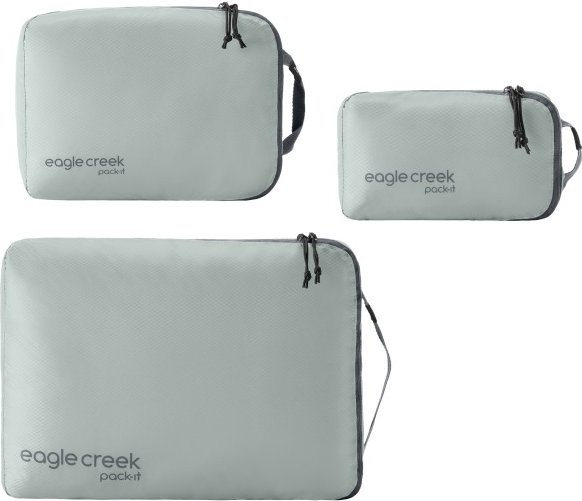 Thumbnail - Eagle Creek - Pack-It Isolate Cube Set - Packsack grau
