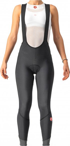 Thumbnail - Castelli - Women's Velocissima DT Bibtight - Radhose Gr M grau