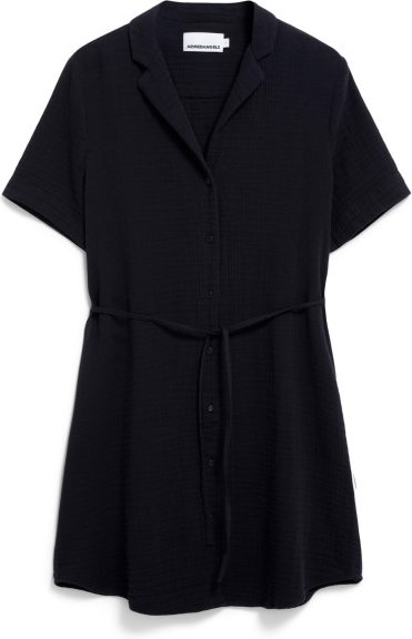 ARMEDANGELS - Women's Mabelaa Musselin - Kleid Gr L schwarz