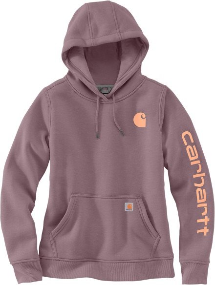 Carhartt - Women's Clarksburg Logo Sleeve Sweatshirt - Hoodie Gr L braun