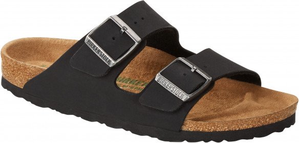 Birkenstock - Arizona BFBC Earthy Vegan - Sandalen Gr 36 - Narrow schwarz