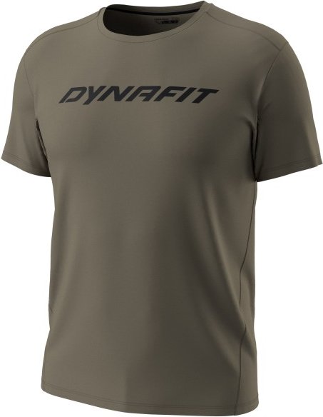 Dynafit - Traverse T-Shirt - Funktionsshirt Gr M braun/grau