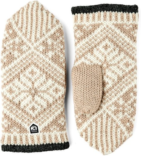 Thumbnail - Hestra - Nordic Wool Mitt - Handschuhe Gr 7 beige
