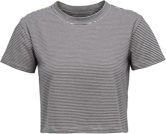 Thumbnail - Black Diamond - Women's BD Stripe Crop S/S Tee - T-Shirt Gr XS grau