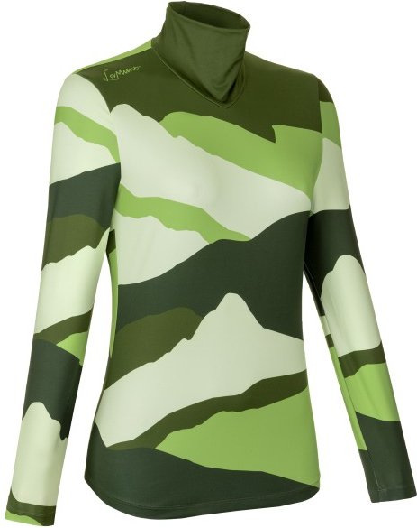 LaMunt - Women's Ivana Tech Arty L/S Tee - Funktionsshirt Gr 34 grün