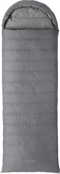 Thumbnail - Nordisk - Freja -5° Blanket Sleeping Bag - Daunenschlafsack Gr L - bis 190 cm grau