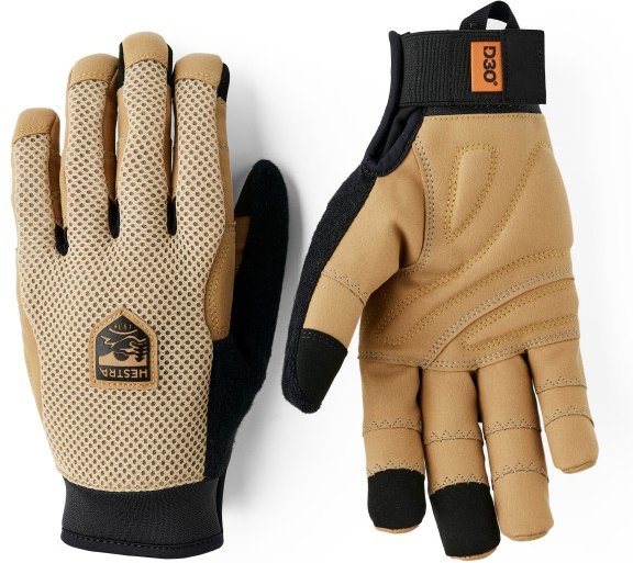 Hestra - Ergo Grip Enduro D3O 5 Finger - Handschuhe Gr 6 beige