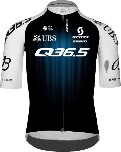 Thumbnail - Q36.5 - Gregarius Q36.5 Pro Cycling Team Jersey - Radtrikot Gr XL schwarz