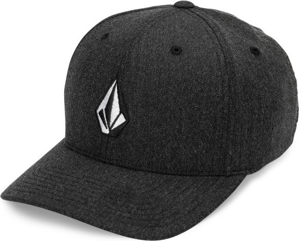 Volcom - Full Stone Heather Flexfit Hat - Cap Gr S/M schwarz