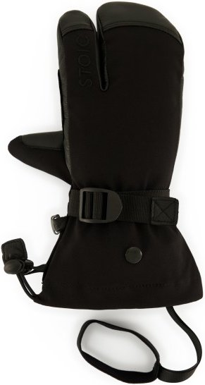 Stoic - Kid's Wool NalluSt. 3 Finger - Handschuhe Gr 5 schwarz