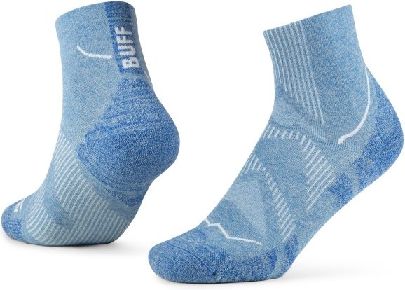 Buff - Dryflx Quarter Sock - Laufsocken Gr 39-41 - EU: 39-41 blau