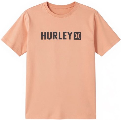 Hurley - Tee S/S Printing Press The Box - T-Shirt Gr XL beige