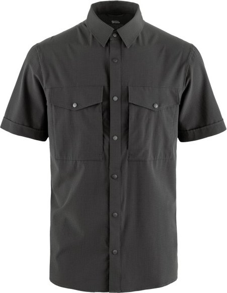 Fjällräven - Abisko Trekking Shirt S/S - Hemd Gr S grau