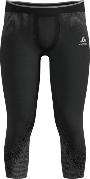 Odlo - Base Layer Bottom 3/4 Performance Warm Blackcomb - Kunstfaserunterwäsche Gr M schwarz