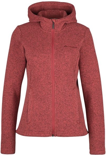 Vaude - Women's Aland Hooded Jacket - Fleecejacke Gr 46 rot