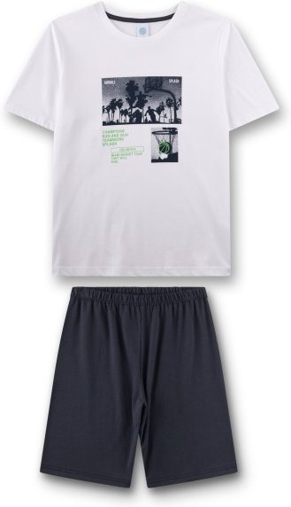 Sanetta - Kid's Pyjama 1/2 246163 - Alltagsunterwäsche Gr 152 weiß