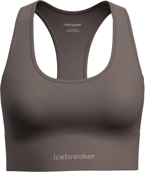 Icebreaker - Women's Merino Seamless Active Bra - Sport-BH Gr XL grau