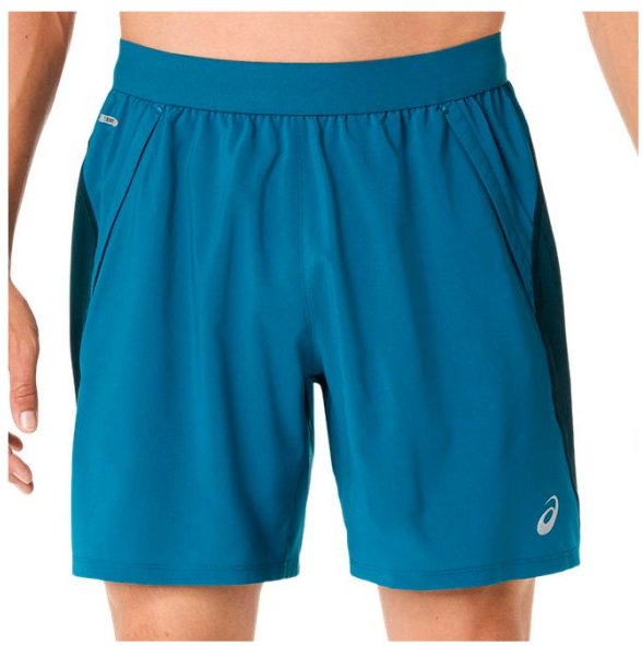 Asics - Road 7'' Short - Laufshorts Gr S blau
