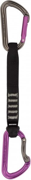 Thumbnail - DMM - Shadow Quickdraw - Express-Set Gr 18 cm schwarz/grau/rosa