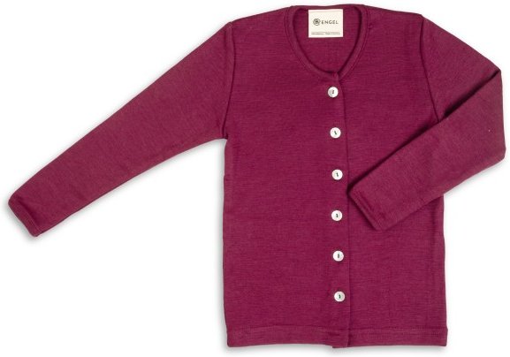 Engel - Kinder Cardigan - Wolljacke Gr 92 lila