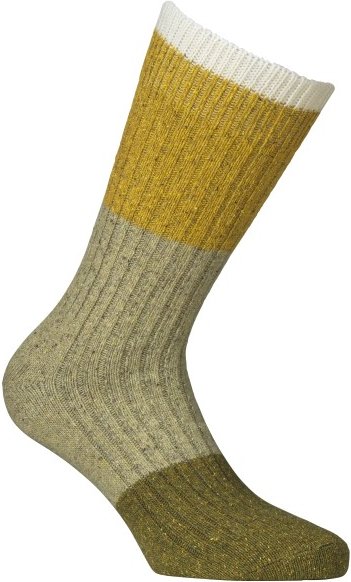 Thumbnail - Alpacasocks&Co - Merino Block - Multifunktionssocken Gr 45-48 oliv