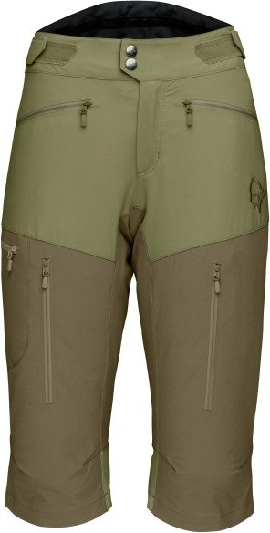 Thumbnail - Norrøna - Women's Fjørå Flex1 Shorts - Shorts Gr L oliv