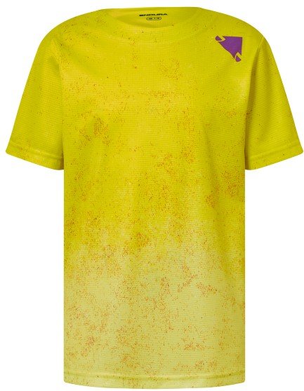 Endura - Kid's SingleTrack Core Tee - Funktionsshirt Gr 11/12 Years gelb