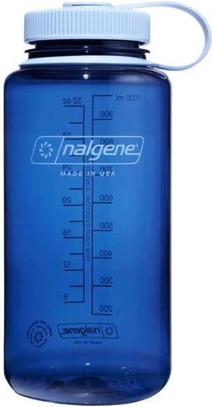 Nalgene - Sustain Weithals - Trinkflasche Gr 1 l blau