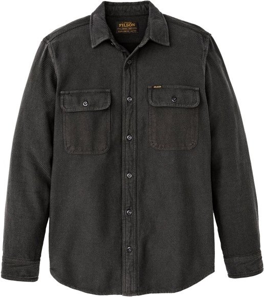 Thumbnail - Filson - Vintage Flannel Work Shirt - Hemd Gr S schwarz