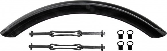 Thumbnail - Ortlieb - Quick Rack Mudguard - Gepäckträger Gr 50 mm schwarz