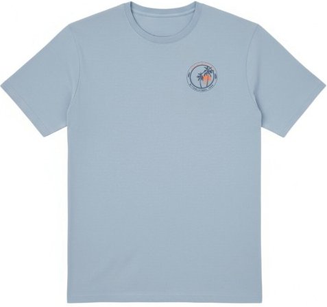 Hurley - Tee S/S Printing Press Enjoy - T-Shirt Gr S grau